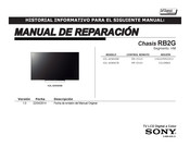 Sony KDL-60W605B Manual De Reparación