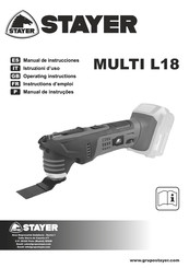 stayer MULTI L18 Manual De Instrucciones