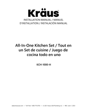 Kraus KCH-1000-H Instalación Manual