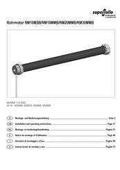 RADEMACHER SR20925 Instrucciones De Montaje Y Uso