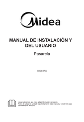 Midea GW3-BAC Manual De Instalación Y Del Usuario