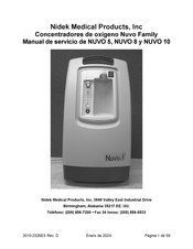 Nidek Medical NUVO 8 Manual De Servicio