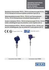 WIKA TC10-0 Manual De Instrucciones