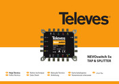 Televes MSW 5x Splitter Hoja Técnica