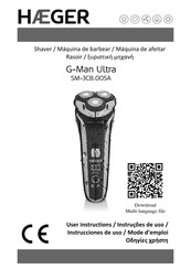 HAEGER G-Man Ultra Instrucciones De Uso