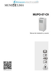 mundoclima MUPO-07-C9 Manual De Instalación Y Usuario