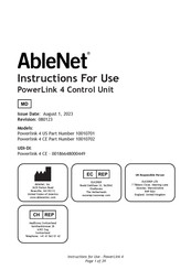 AbleNet Powerlink 4 US Instrucciones De Uso