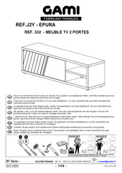 Gautier GAMI EPURA J2Y Manual Del Usuario