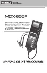 Midtronics MDX-655P Manual De Instrucciones