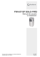 FanWorld FW4-07-SF Manual De Usuario E Instalacion