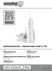 Nevadent PROFESSIONAL CARE NMD 3.7 D8 Instrucciones De Uso