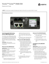 Vertiv Geist IMD-5M Guia Del Usuario