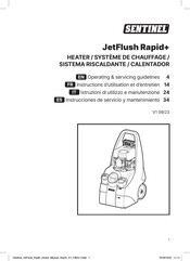 Sentinel JetFlush Rapid+ Instrucciones De Servicio Y Mantenimiento