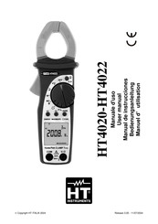 HT Instruments HT4020 Manual De Instrucciones