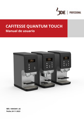 JDE CAFITESSE QUANTUM TOUCH Manual De Usuario