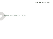 Dacia RADIO MEDIA CONTROL Manual Del Usuario