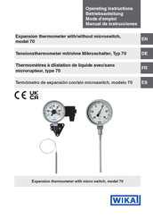 WIKA 70 Manual De Instrucciones