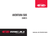 Rieju AVENTURA 500 EURO 5 2023 Manual De Propietario