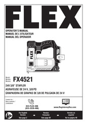 Flex FX4521 Manual Del Operador