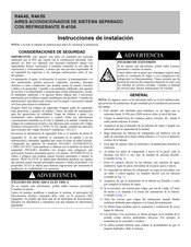 Carrier R4A4S Instrucciones De Instalación