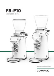 Compak F10 MASTER CONIC OD Manual De Instrucciones