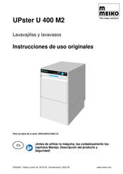 Meiko UPster U 400 M2 Instrucciones De Uso Originales