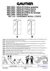 Gautier PHOENIX 310 Instrucciones De Montaje