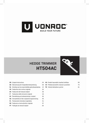 VONROC HT504AC Traducción Del Manual Original