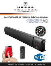 URSUS TROTTER UT HEATPRO-18 WiFi Manual De Usuario Y Póliza De Garantía