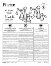 Pfister Marielle 46 Serie Instrucciones De Montaje