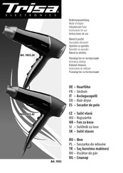 Trisa electronics 1033.42 Instrucciones De Uso