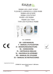 Ibiza Light LLS500RGBW Manual De Instrucciones