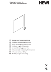 Hewi 801.01.501 Instrucciones De Instalación Y Funcionamiento