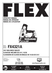 Flex FX4321A Manual Del Operador