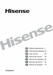 Hisense RT393D4AW1 Manual Del Usuario