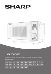 Sharp YC-PG234AE-S Manual Del Usuario