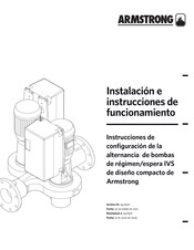 Armstrong IVS 102 Instalación E Instrucciones De Funcionamiento