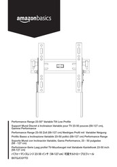 AmazonBasics Performance B07QJCQYTD Instrucciones De Montaje