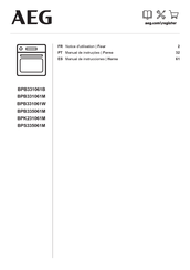 AEG BPS335061M Manual De Instrucciones