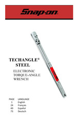 Snap-On TECHANGLE STEEL ATECH4RS600 Manual Del Usuario