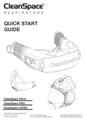 CleanSpace HALO Guia De Inicio Rapido