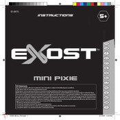 Silverlit EXOST MINI PIXIE EI-9870 Manual De Instrucciones