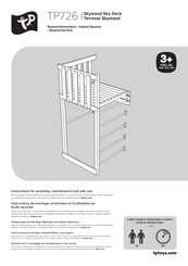 TP Toys Skywood TP726 Instrucciones De Montaje, Mantenimiento Y Uso