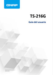 QNAP TS-216G Guia Del Usuario