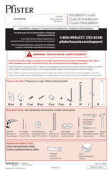 Pfister HSK-41SHW Guia De Instalacion