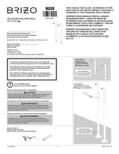 Brizo RP73767 Instrucciones De Instalación