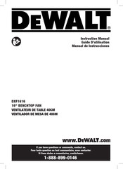 DeWalt DXF1616 Manual De Instrucciones