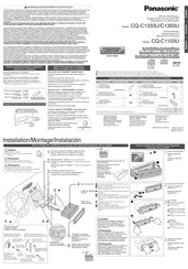 Panasonic CQ-C1333U Instrucciones De Instalación