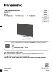 Panasonic TX-77MZ2000E Manual De Instrucciones