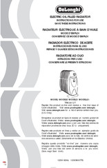 DeLonghi TRN0812T Instrucciones Para El Uso